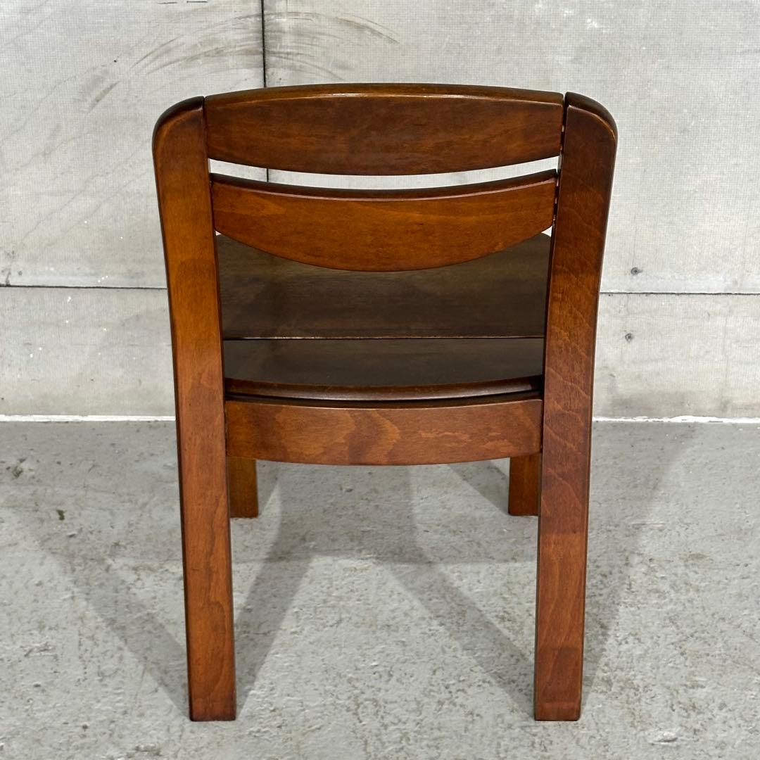 ★1980年代★ ヴィンテージ 木製ダイニングチェア 無垢材｜国産家具 自然木