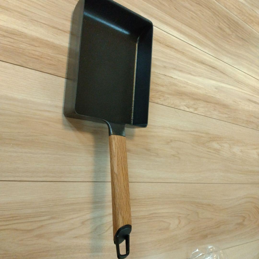 【未使用】バーミキュラ 蓋付きエッグ＆トーストパン ウォールナット