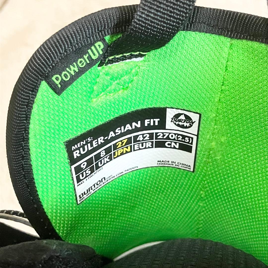 BURTON ブーツRULER-ASIAN FIT 27cm