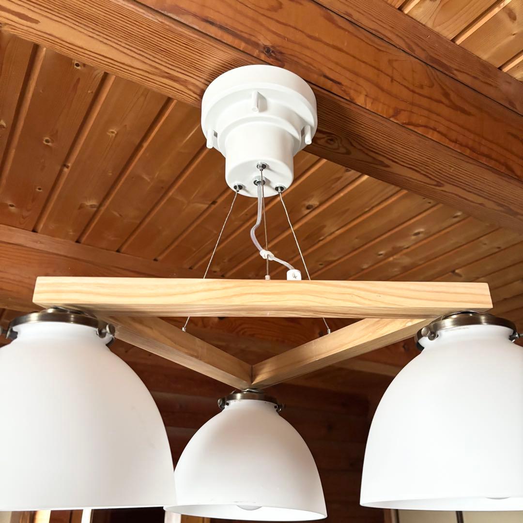 【美品】INTERFORM インターフォルム Aminas 3 シャンデリア