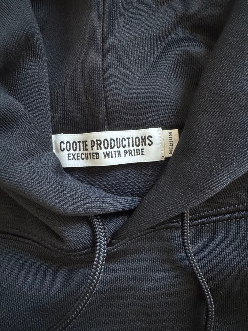 COOTIE クーティー N/C Terry Sweat Hoodie 黒 M