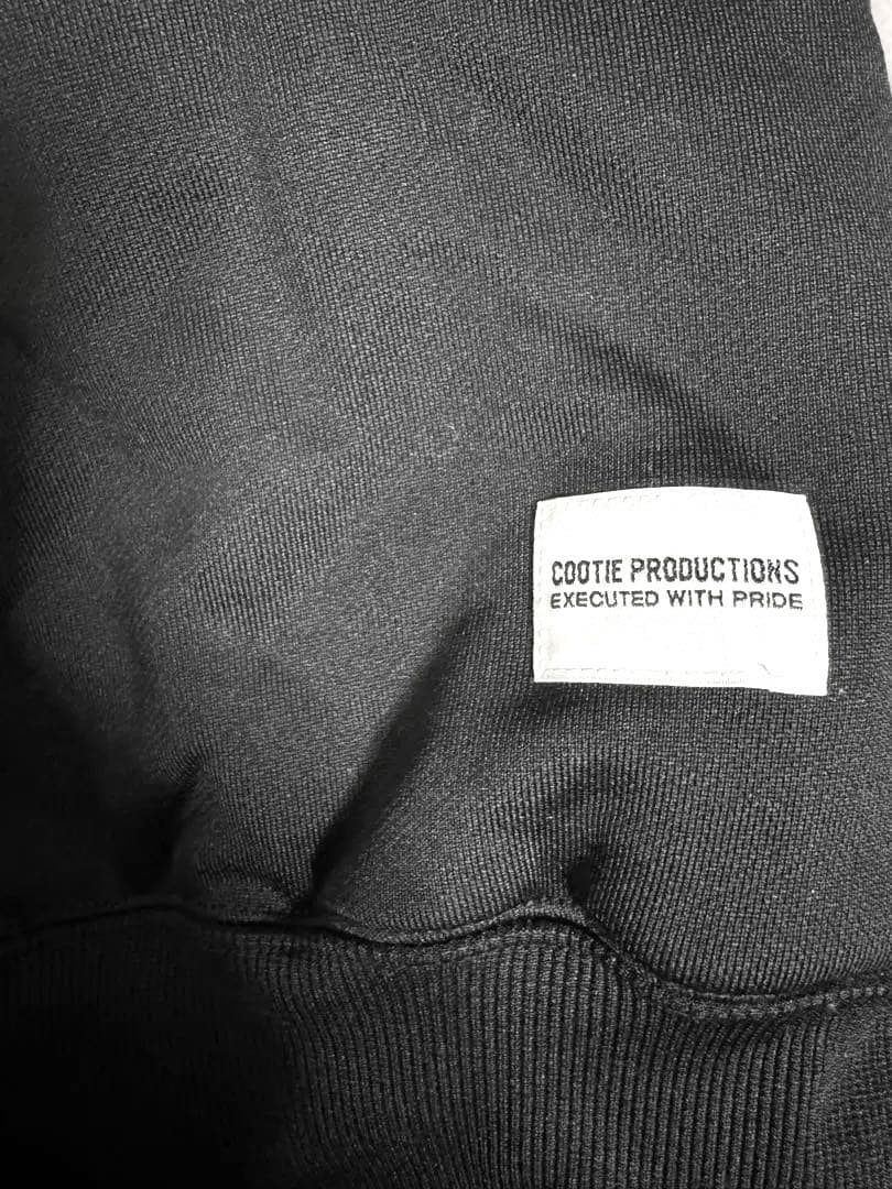 COOTIE クーティー N/C Terry Sweat Hoodie 黒 M