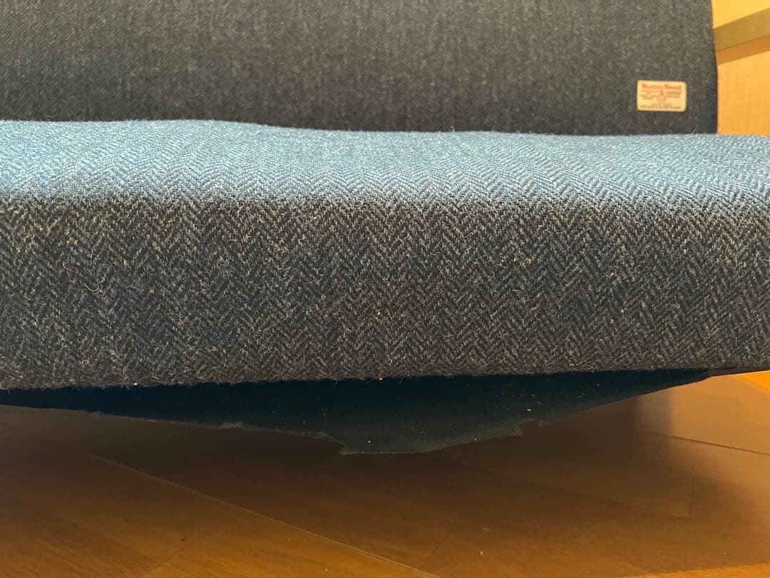 HARRIS TWEED 2Ｐローソファー 2人掛け リビング ハリスツイード