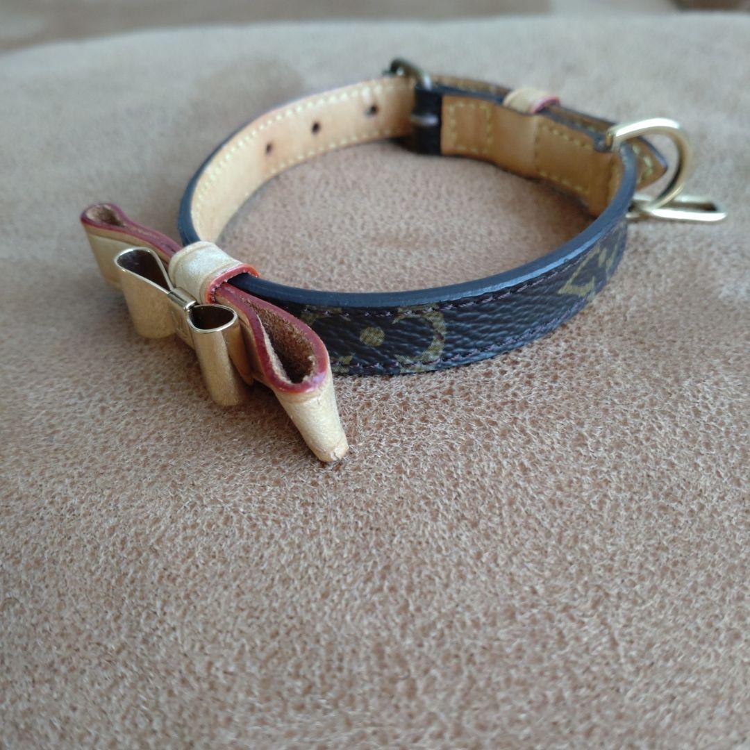 LOUISVUITTON　小型犬用首輪