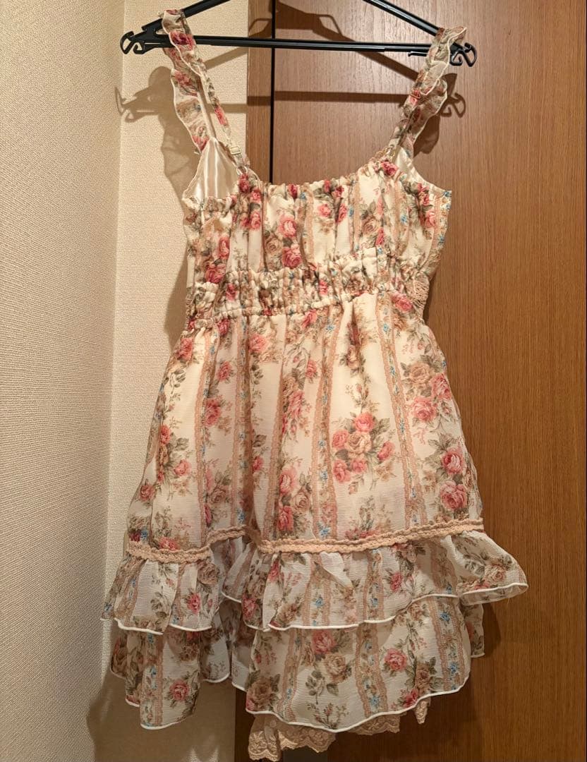 リズリサ　花柄　オールインワン　ロンパース　平成　希少