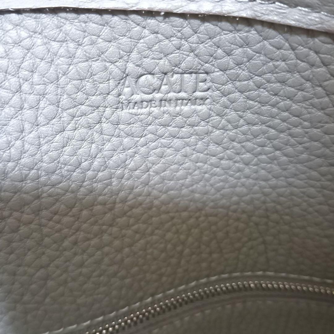 【極美品 ACATE アカーテ】シロッコ シュリンクレザー トートバッグ 廃盤品