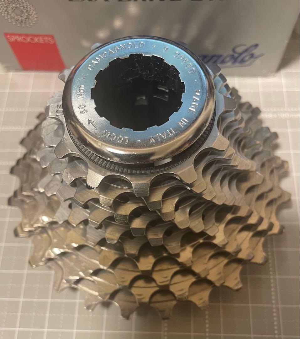 【極美品】Campagnolo RECORD 10s カセット＋新品ロックリング