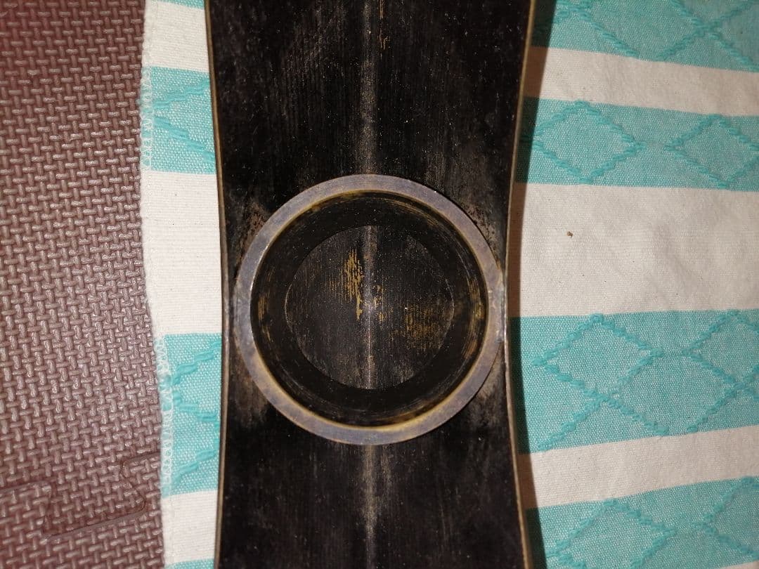 花器 銅器 銅製 金属 満月型 池坊 生花 花瓶