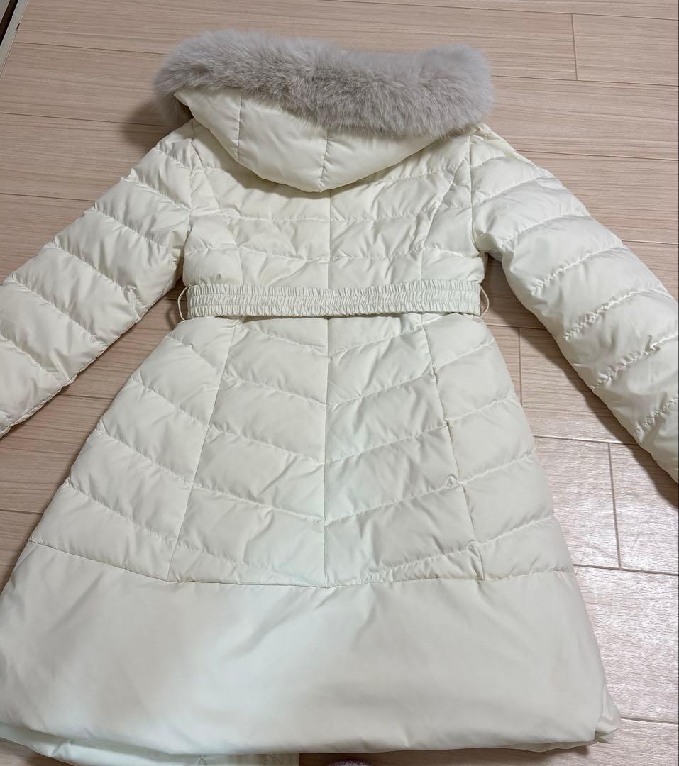 PROPORTION BODY DRESSINGベルト付ダウン　エクリュMサイズ