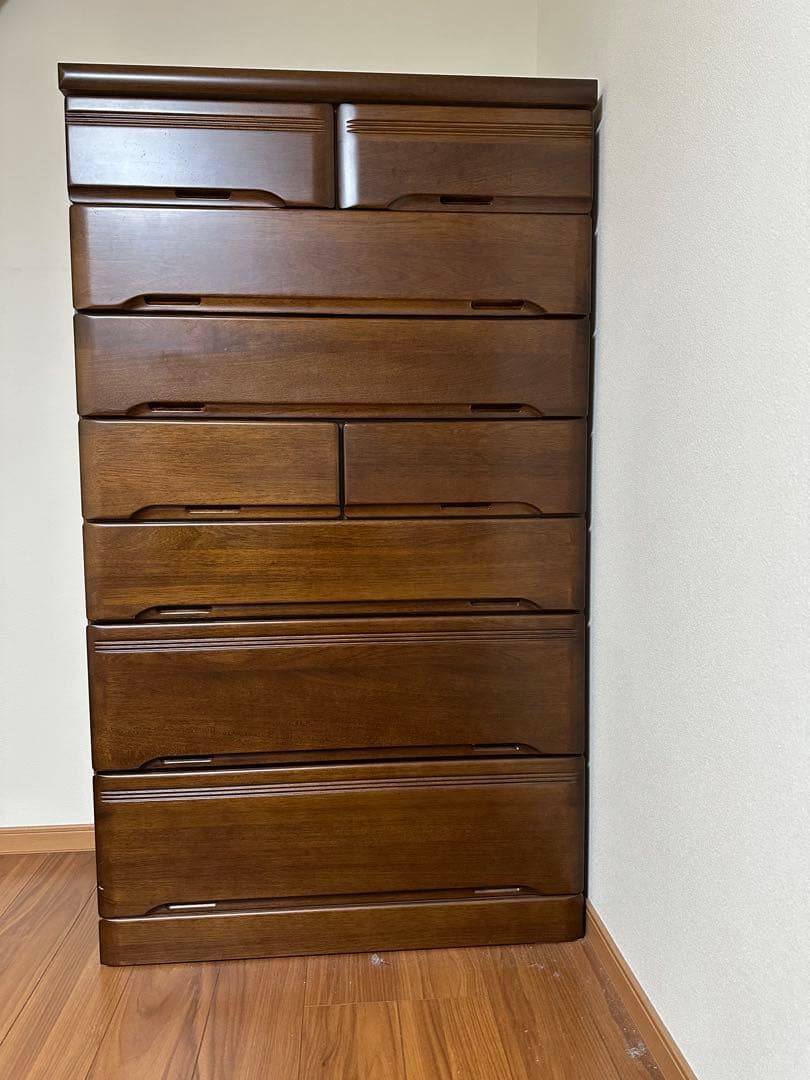 【匿名 送料無料　たのメル便】　木製　ブラウンチェスト タンス　(⑅•ᴗ•⑅)♥