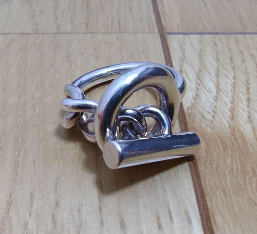 HERMES エルメス クロワゼット リング 57
