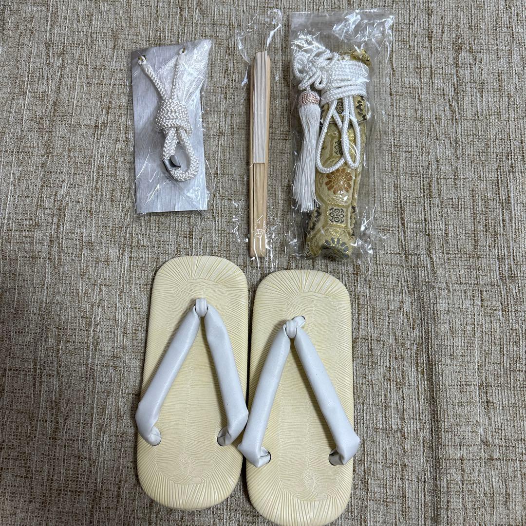 七五三　男の子　和装　着物　セット　5歳　袴　紺　鷹　富士　金