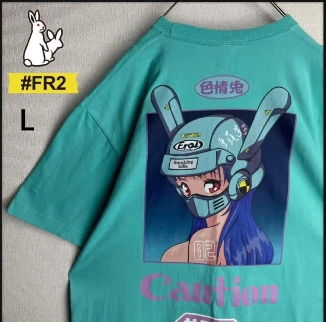 FR2 月桃　バイカーガールTシャツ　美品