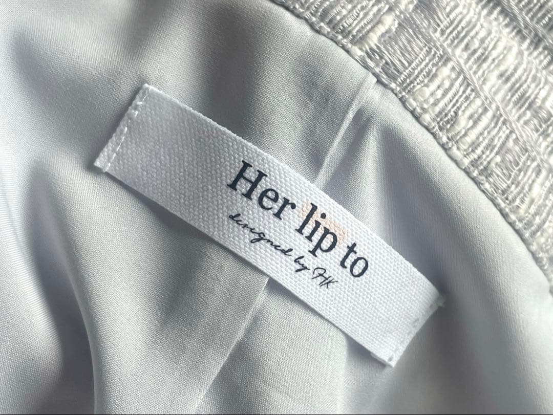 herlipto annecy belted dress Mサイズ