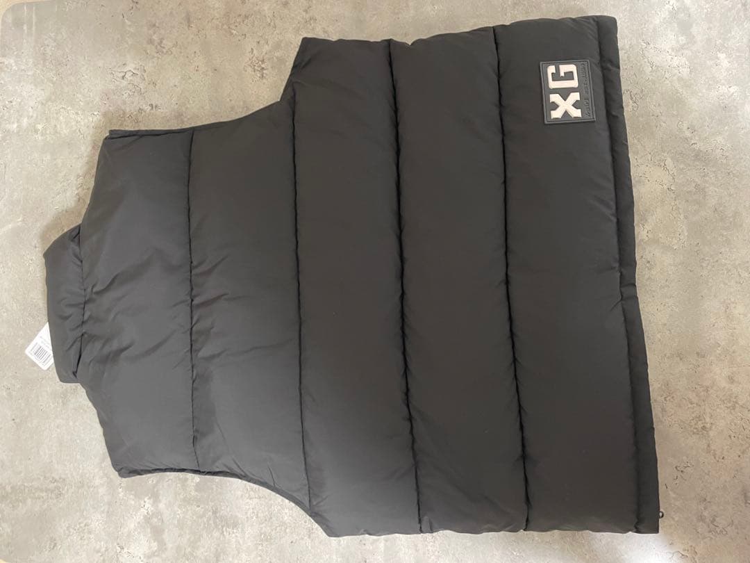 新品X-girl ダウンベスト　M size/BLACK