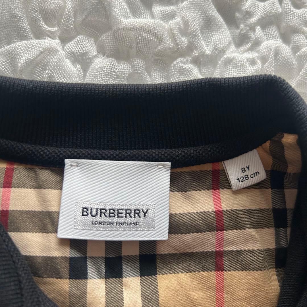 【美品】バーバリー　チュニック　ポロシャツ　ノバチェック 130㎝