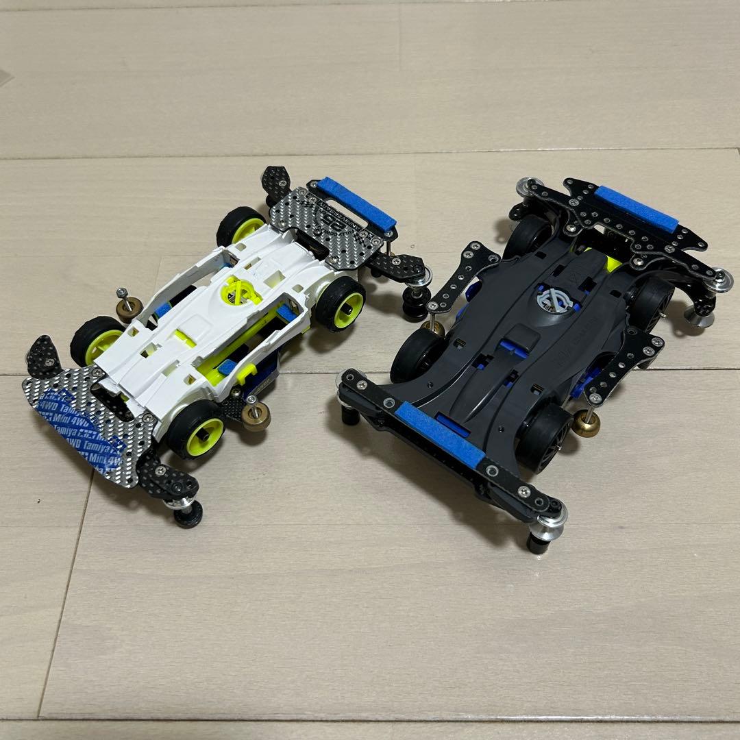 ミニ四駆 MAシャーシ2台&パーツ・治具セット