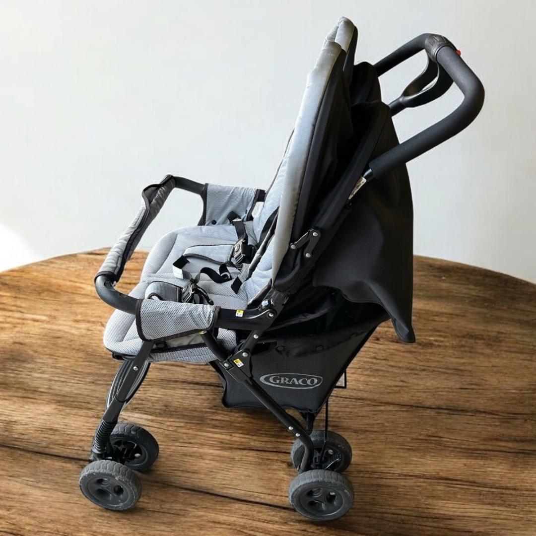 GRACO 2人乗り用ベビーカー　デュオスポーツ 双子　おまけ　レインカバー付き