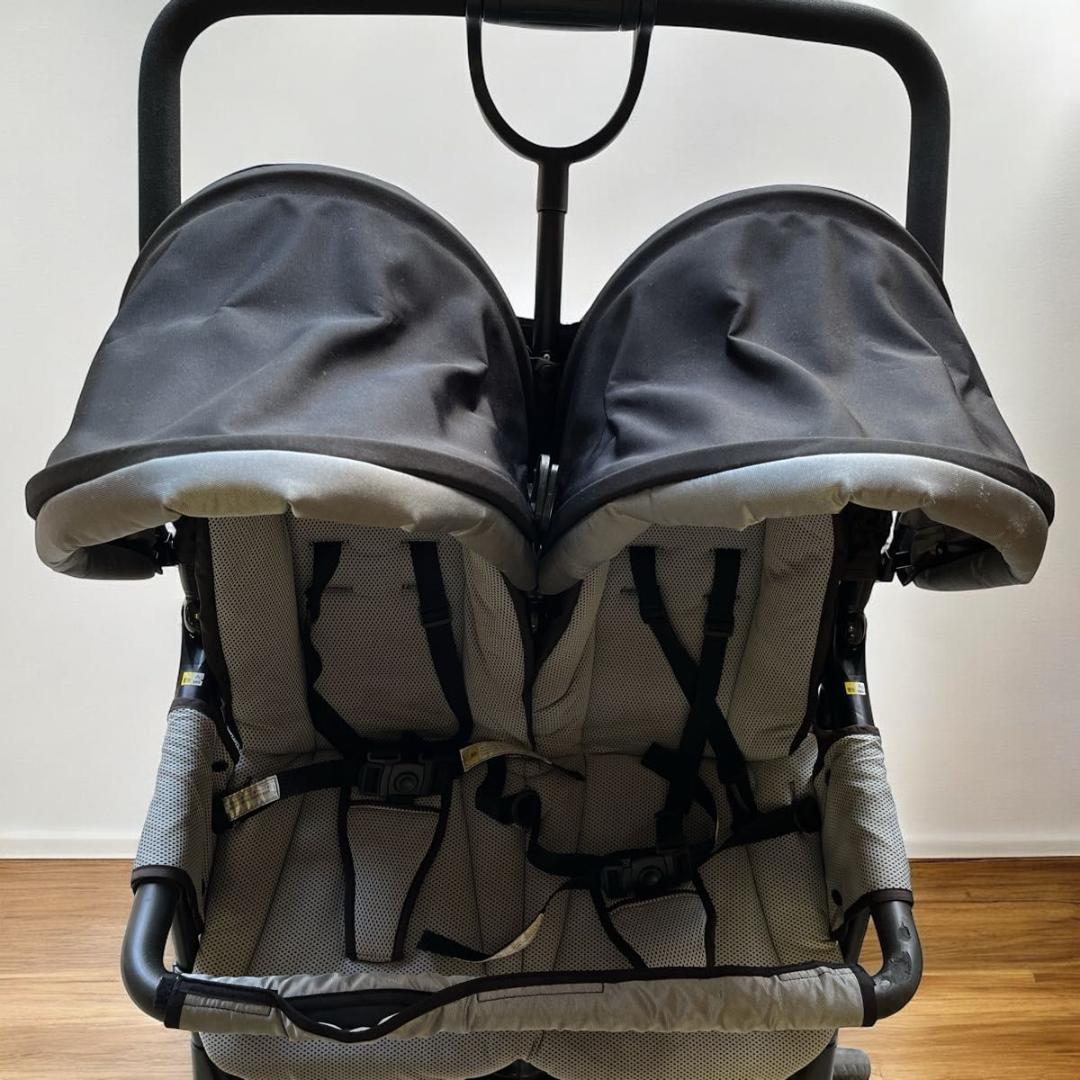 GRACO 2人乗り用ベビーカー　デュオスポーツ 双子　おまけ　レインカバー付き