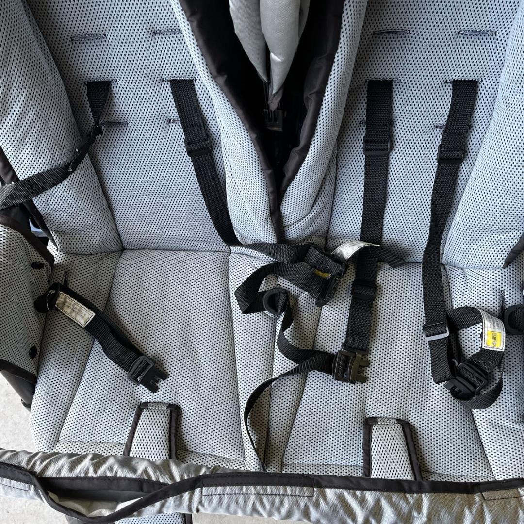 GRACO 2人乗り用ベビーカー　デュオスポーツ 双子　おまけ　レインカバー付き