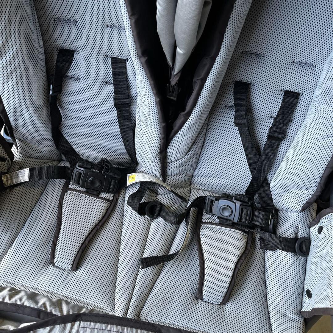 GRACO 2人乗り用ベビーカー　デュオスポーツ 双子　おまけ　レインカバー付き