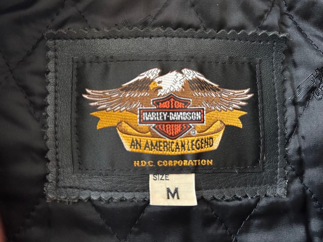 【Octpus】ハーレーダビッドソン　シングルライダースジャケット