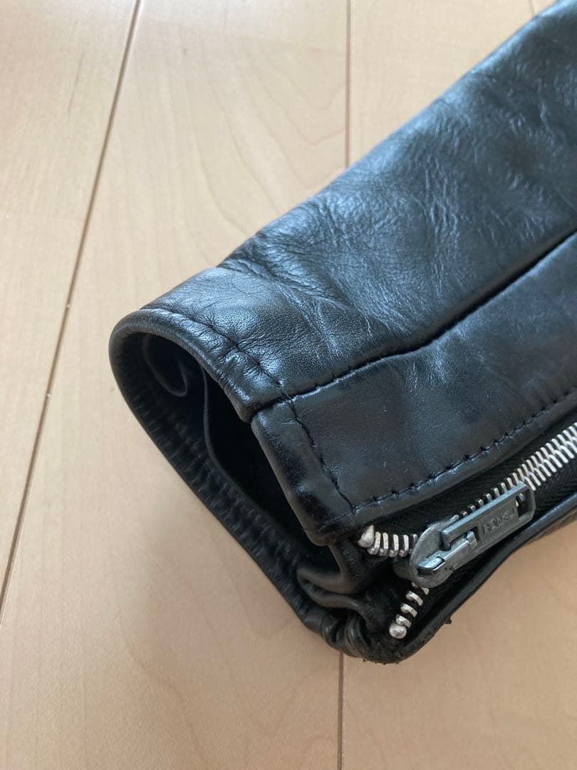 schottのシングルライダース　レザージャケット　サイズ:36