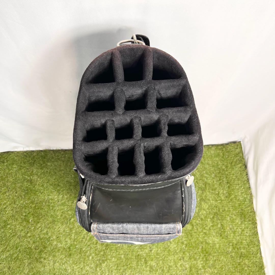 EVISU エヴィス デニム キャディバッグ フード付 美品