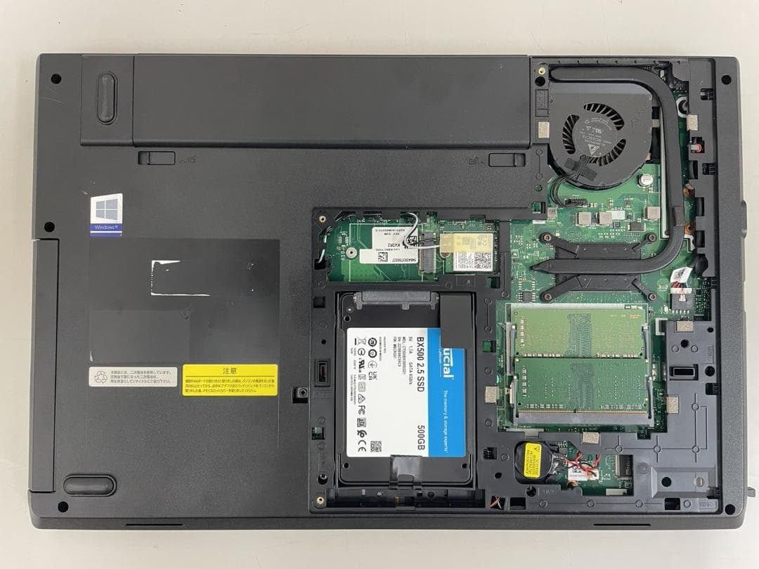 NECジャンクノートPC　SSD500GB　03　Core i5