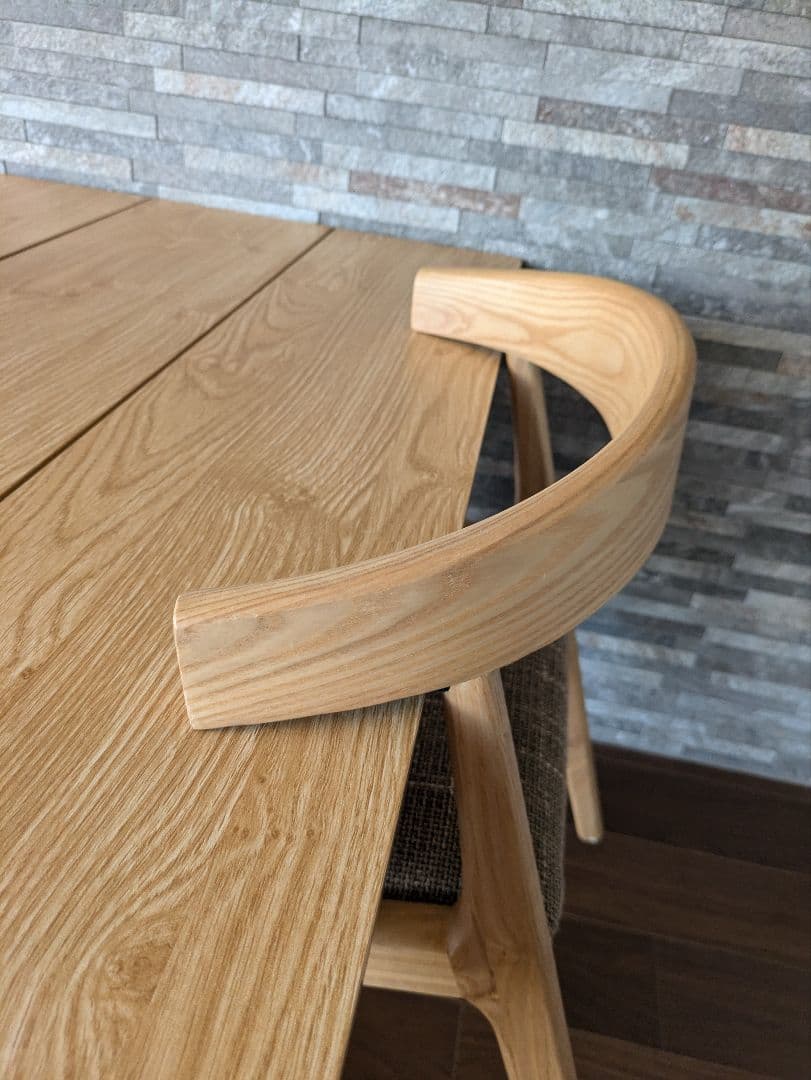 北欧　ダイニングテーブルの　w115