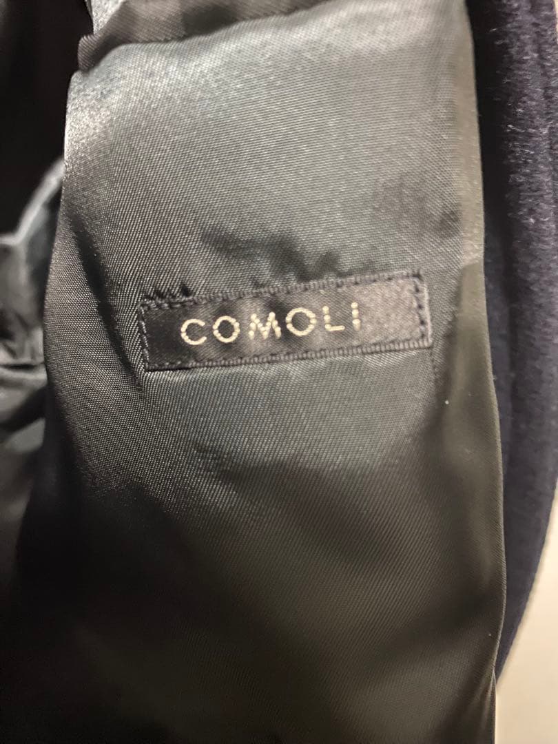 COMOLI ウールカシミヤ ミリタリーコート 23aw　サイズ1
