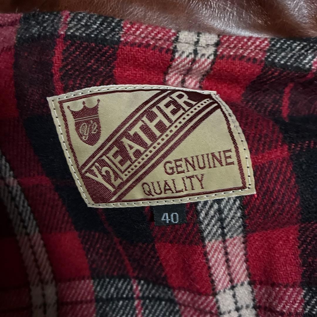 Y2レザー日本製♡馬革　高級　高品質　メンズ　革ジャン　本革ジャケット