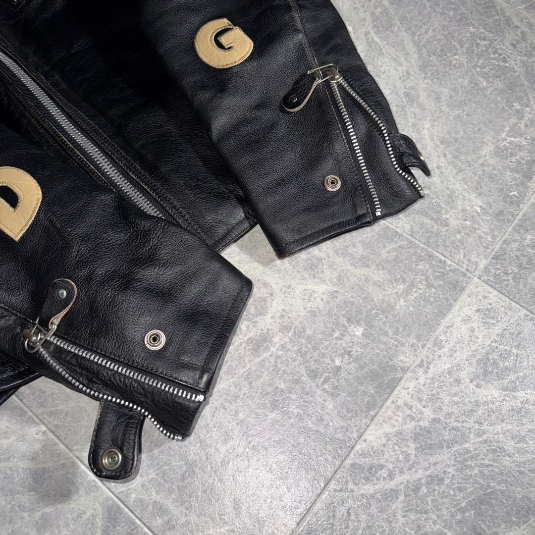 HOUND DOG ハウンドドッグ Leather Rider Jacket