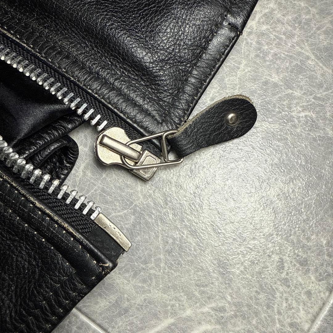 HOUND DOG ハウンドドッグ Leather Rider Jacket