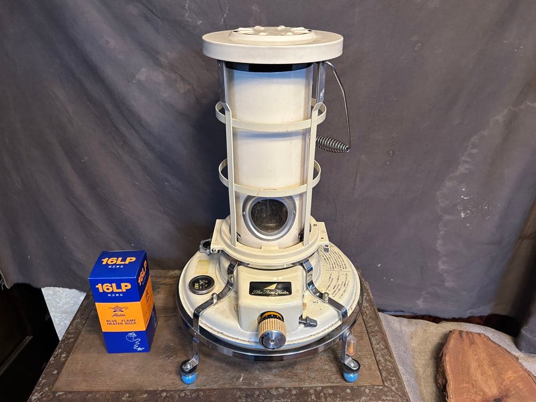 【送料無料】アラジンストーブ ヴィンテージ レトロ ブルーフレーム