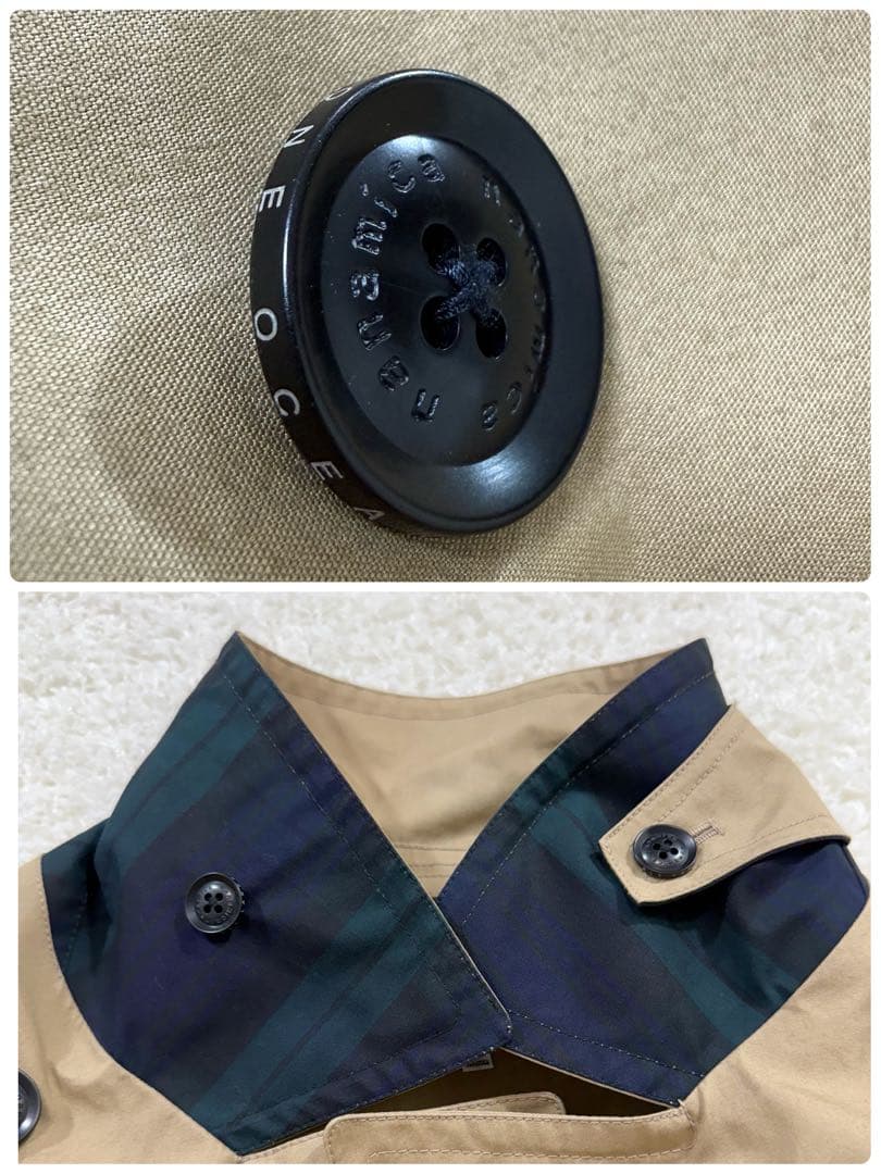 【美品】nanamica GORE-TEX トレンチコート M ベージュ 防水