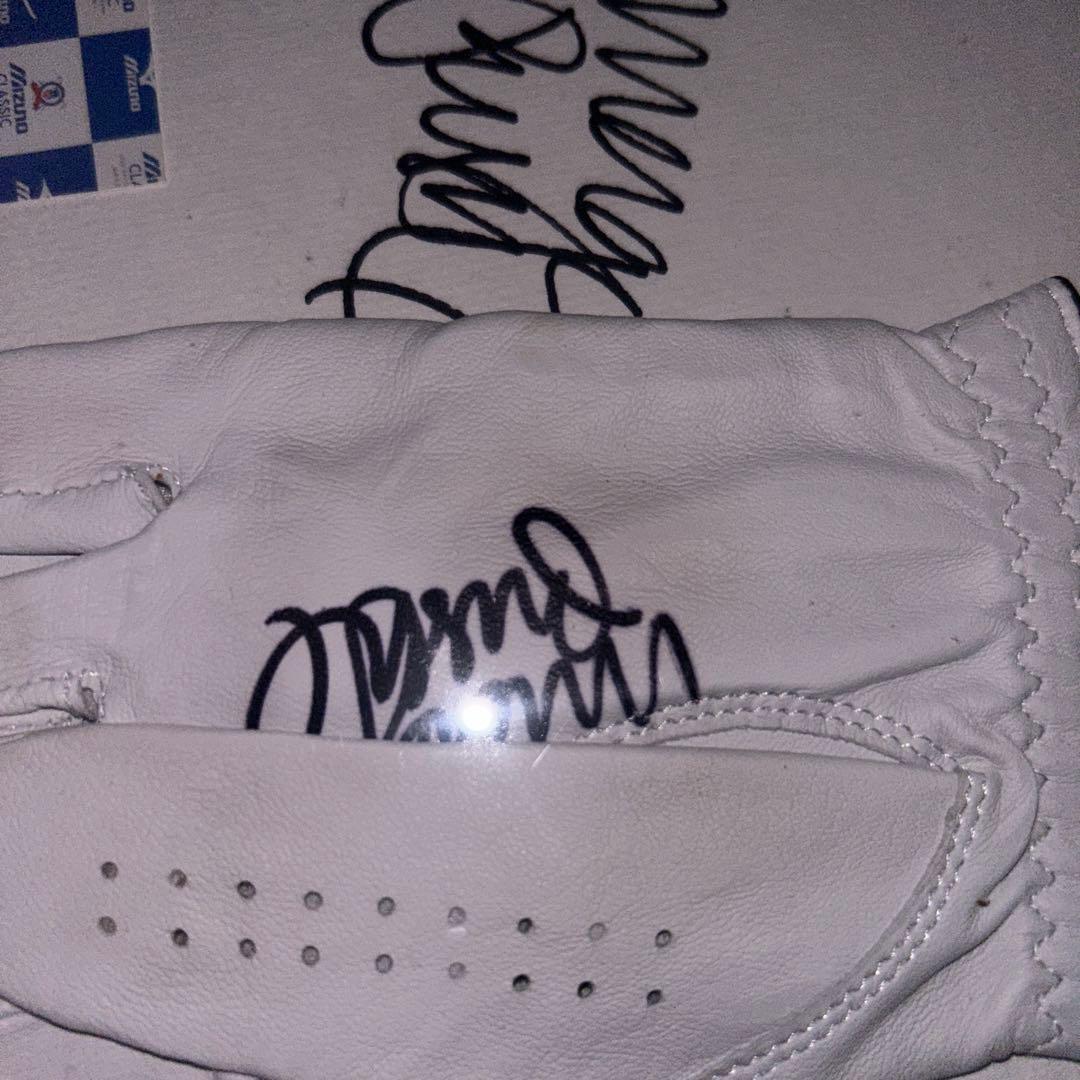 女子プロゴルファーモーガンプレッセル直筆サインセット【超希少】