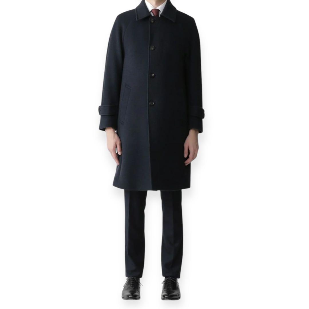 ブラックレーベル クレストブリッジ L グレンチェック バルマカーンコート