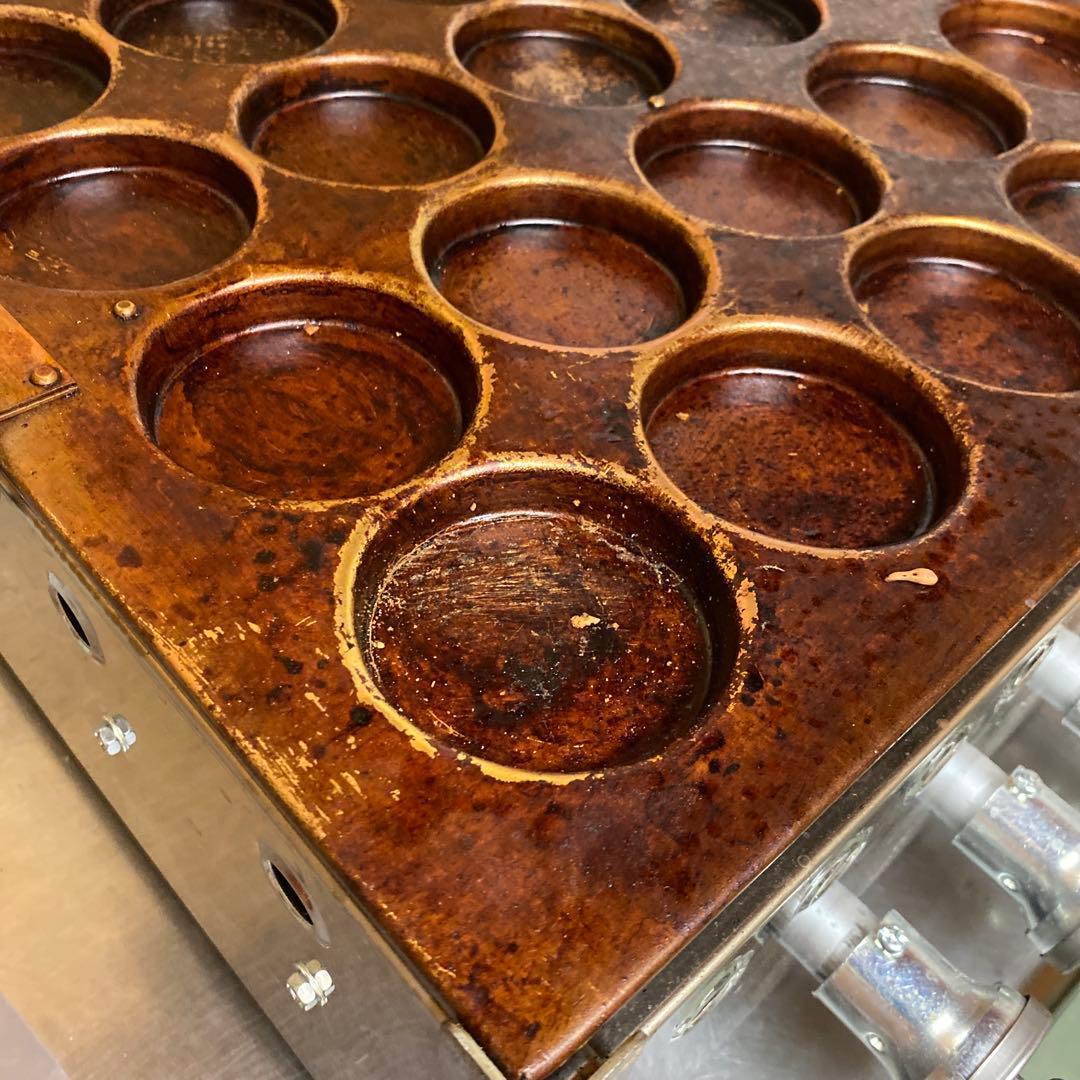 ステンレス製 大判焼き器 20穴 LPガス用