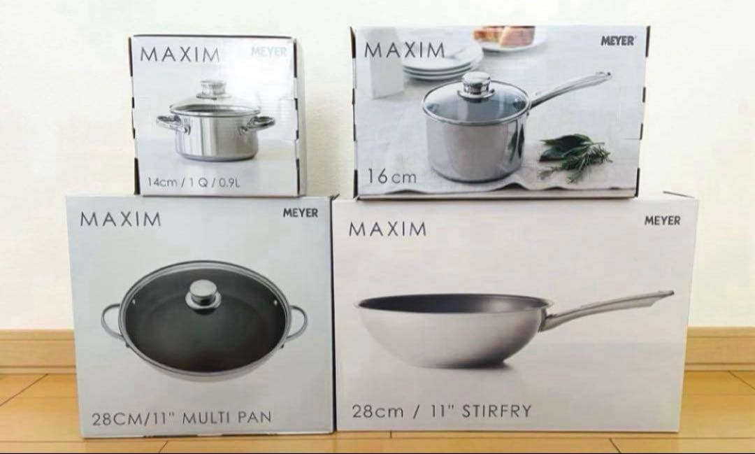新品未使用　MEYER マイヤー マキシム 4点セット