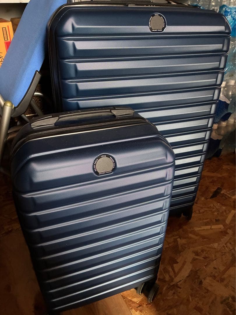 Delsey Paris ネイビー キャリーケース 2個セット