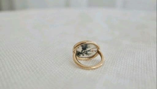 【最終値下げ中】デンドリティックアゲート リング【STUDIO TENTEN】