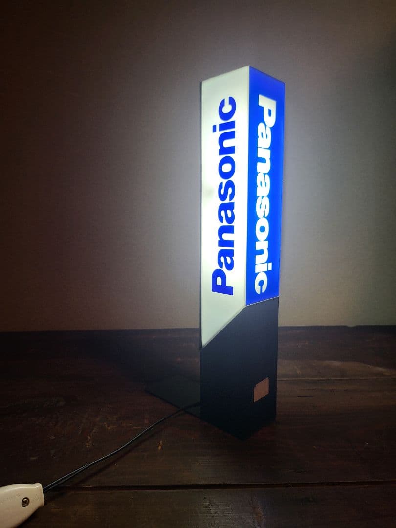 Panasonic　パナソニック　販促用ライト　広告ライト　レトロ　ヴィンテージ
