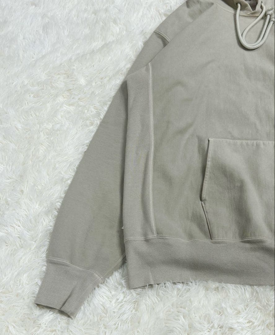 AURALEE オーラリー プルオーバーパーカー サイズ5 ペールグリーン