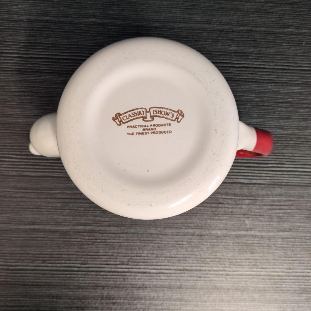 倉敷意匠 ホーローキャニスター + ティーポット + ステッカー カントリー雑貨