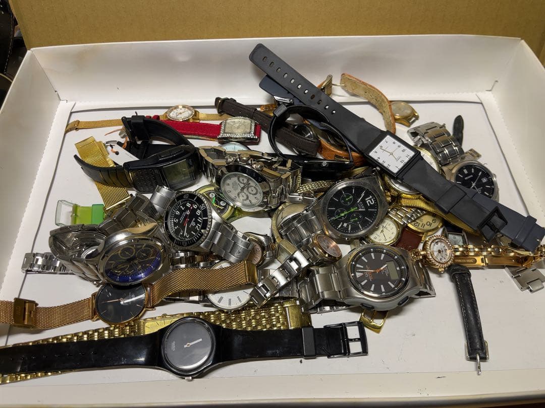 腕時計 いろいろ 55個セット 電波 ソーラー ジャンク