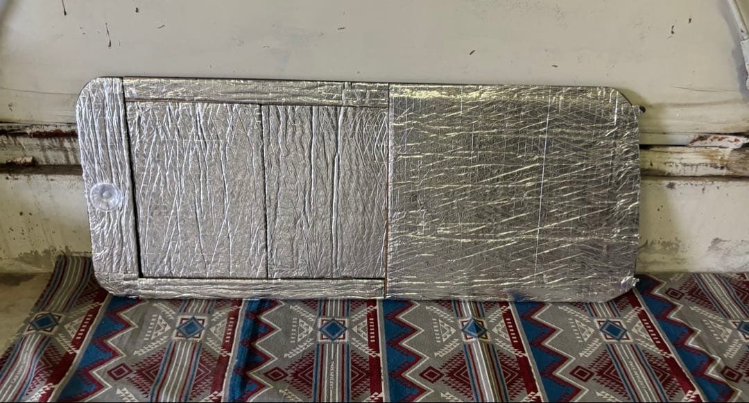 ハイエース 200系 スーパーGL 窓埋め パネル 開閉式 断熱 『助手席側』