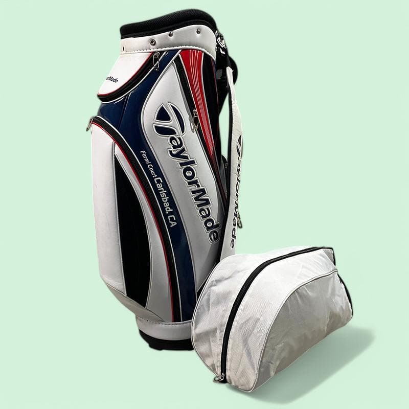 TAYLOR MADE テーラーメイド キャディバッグ ホワイト ゴルフ