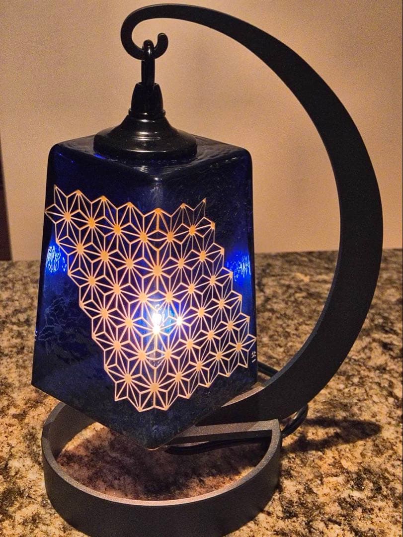 北一硝子　ぎゃまん　あかり 新品未使用