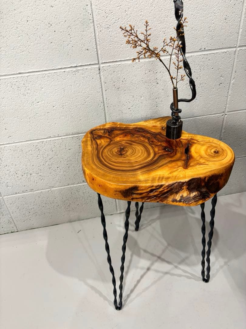 輪切りサイドテーブルコーヒーテーブルナイトテーブル